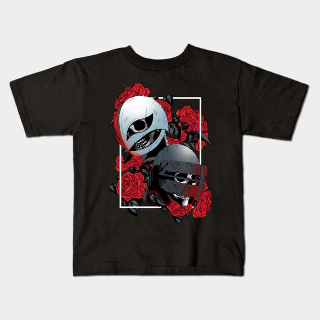 Memento Mori of the Hawks (Alternate) Kids T-Shirt by manoystee